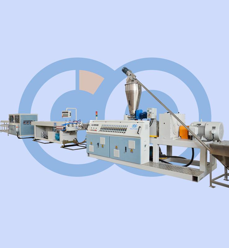 PVC 4 pipes extrusion line (16-32mm)